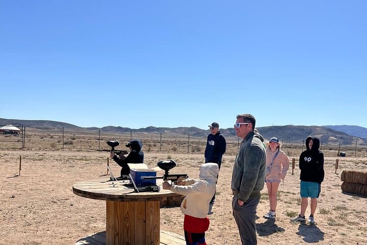 Paintball Target Shooting at Coyote Dry Lake — Joshua Tree Outdoor Range photo 5
