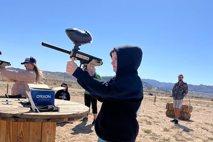 Paintball Target Shooting at Coyote Dry Lake — Joshua Tree Outdoor Range photo 2