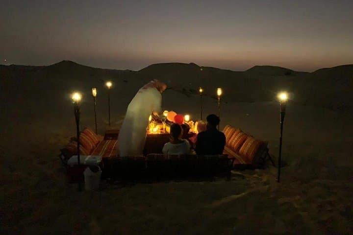 Private Romantic Dune Dinner and Quad Bike Desert Safari in Abu Dhabi photo 4
