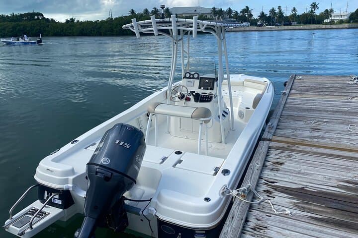 Key West Center Console Boat Rental with Sound & Fishing Upgrades photo 3