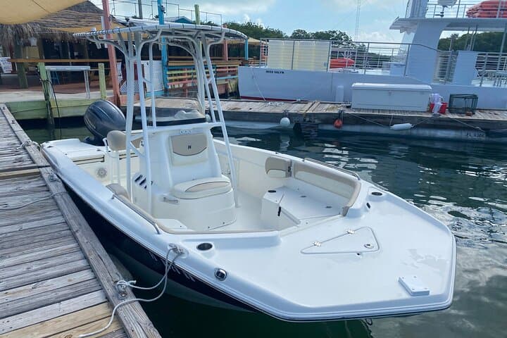Key West Center Console Boat Rental with Sound & Fishing Upgrades photo 1