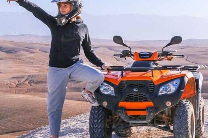 Agafay Desert Quad and Camel Tour from Marrakech with Berber Lunch