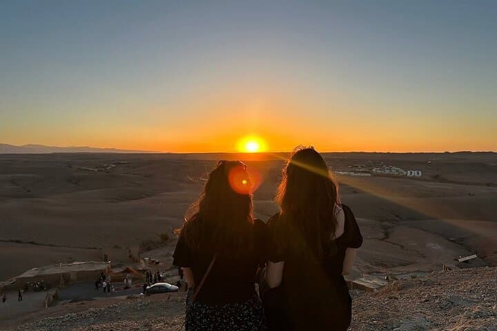 Agafay Desert Sunset Camel Ride, Dinner & Berber Show from Marrakech