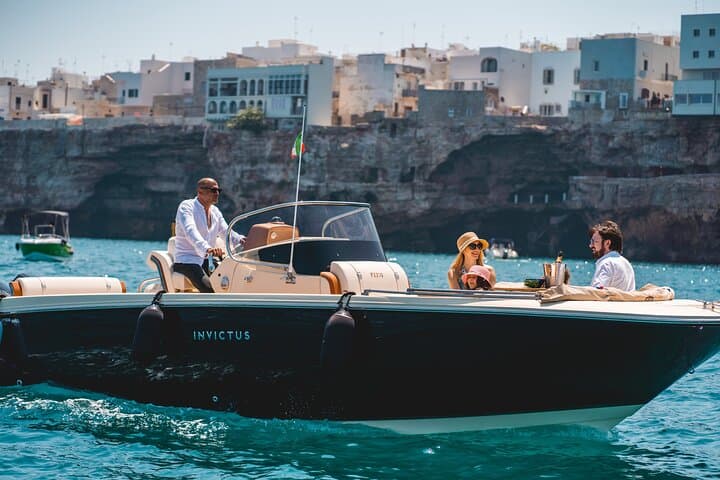 Polignano a Mare Caves Boat Tour with Prosecco — Coastal Cruise & Swim photo 2