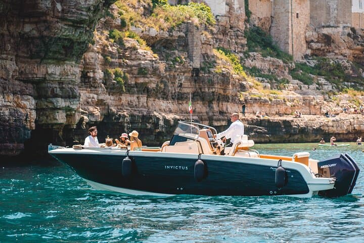 Polignano a Mare Caves Boat Tour with Prosecco — Coastal Cruise & Swim