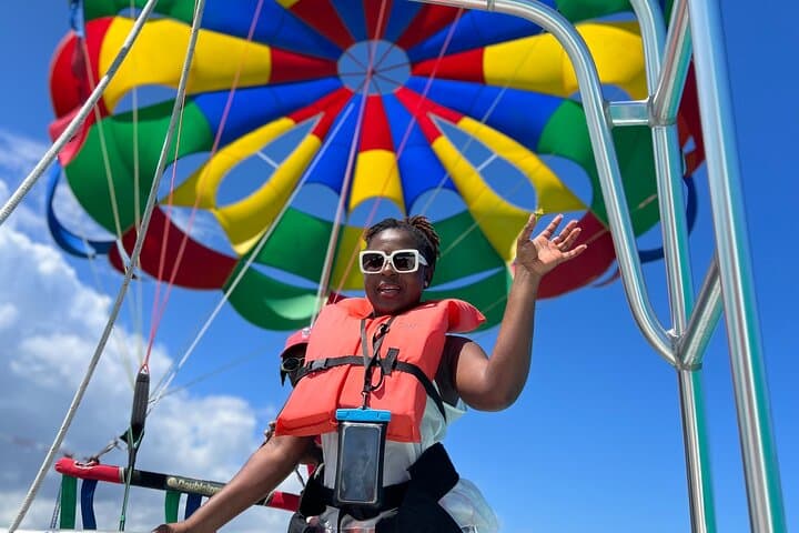 Sky-High Parasailing and Jet Ski Rush on Montego Bay's Hip Strip photo 3