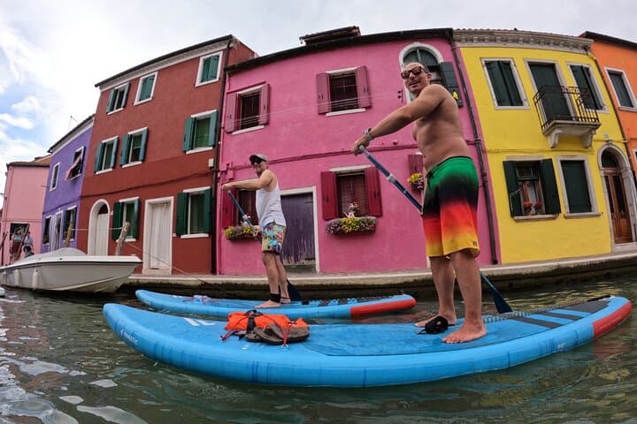 Paddle from Treporti to Burano: SUP & Kayak Tour in the Venice Lagoon