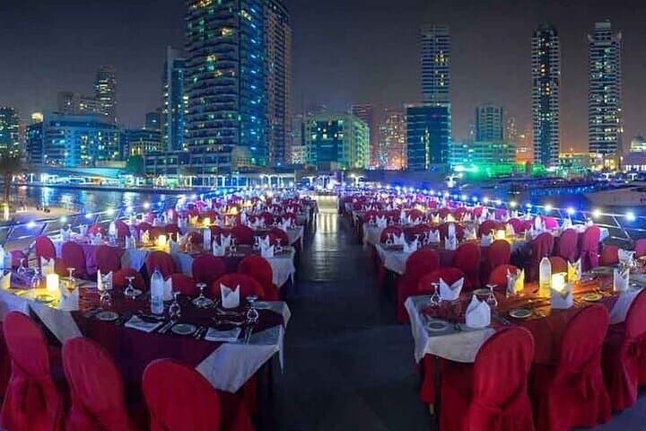 Dubai Ocean Empress Dhow Dinner Cruise — Marina Skyline, Live Music & Dinner photo 4