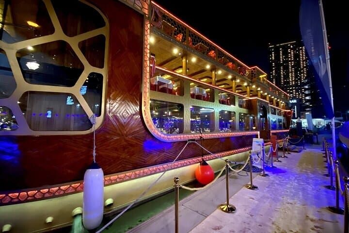 Dubai Ocean Empress Dhow Dinner Cruise — Marina Skyline, Live Music & Dinner photo 5