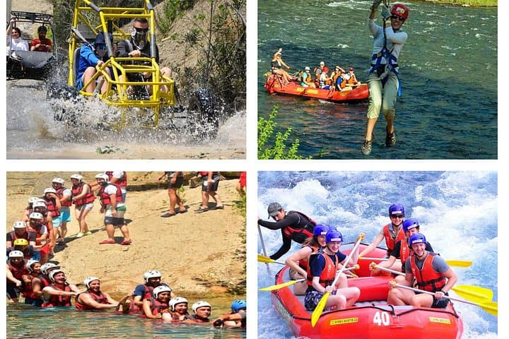 Full-Day Köprülü Canyon: Rafting, Buggy Safari & Zipline from Alanya photo 1