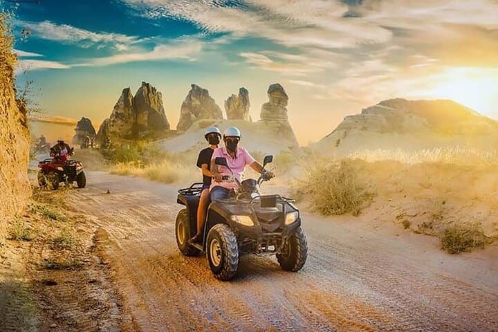 Sunset ATV Quad Ride Through Cappadocia's Love, Red & Rose Valleys photo 5