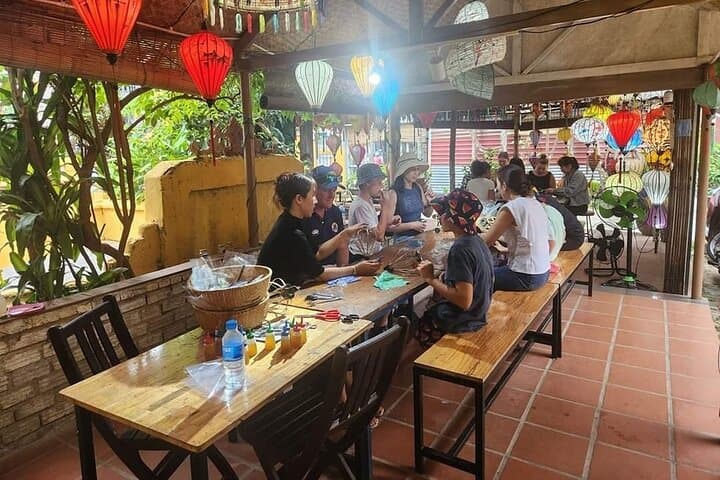 My Son Ruins to Coconut Jungle: Lantern Making & Bamboo Basket Boat Day Tour photo 3