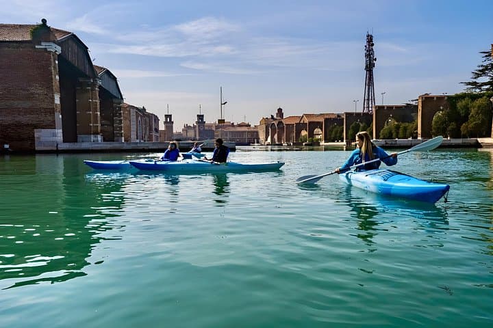 Venice Beginner's Kayak Tour — Learn to Paddle Through Castello and the Medieval Arsenal photo 4