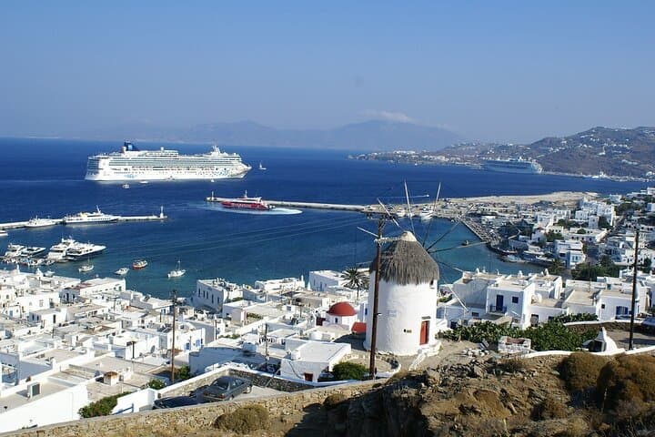 Half-Day Private Mykonos Island Tour: Chora, Elia Beach & Armenistis Lighthouse photo 1