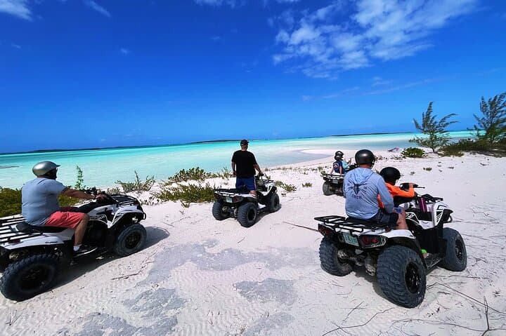 Great Exuma 3-Hour Guided ATV Tour: Caves, Beaches & Shallow Flats