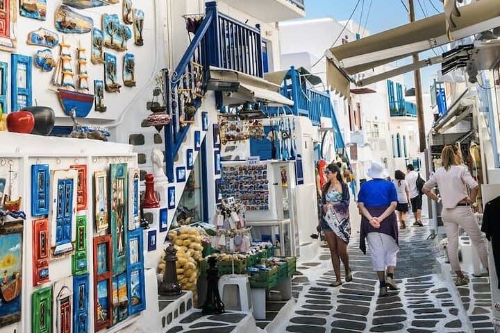 Half-Day Private Mykonos Island Tour: Chora, Elia Beach & Armenistis Lighthouse photo 3
