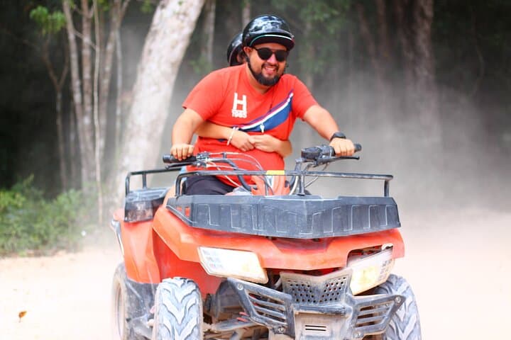 Mayan Jungle ATVs, Ziplines & Cenote Swim — Full-Day Adventure from Cancun photo 1