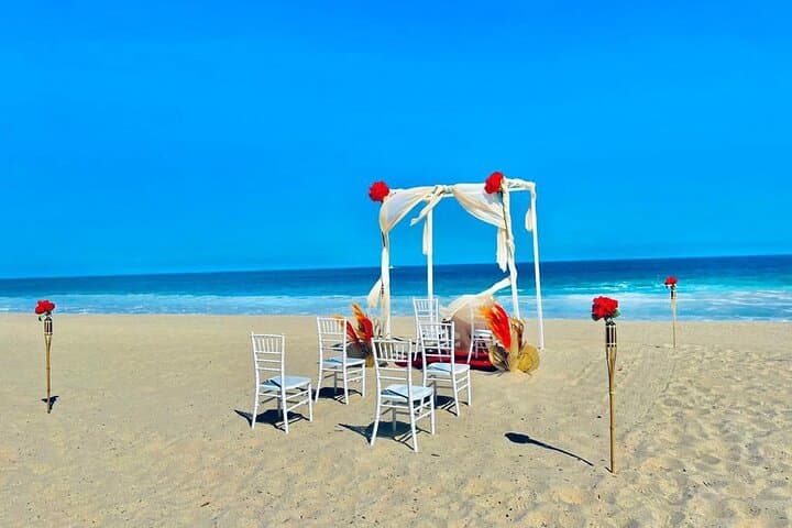 Beach Wedding at 8 Waterfalls — Cabo San Lucas Sunset Ceremony photo 4