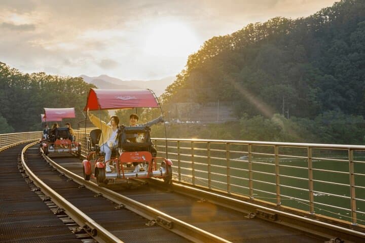 Alpaca World & Gangchon Rail Bike: Day Tour from Chuncheon Along the Bukhan River photo 3