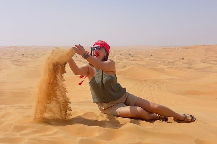Evening Desert Safari and Camel Ride in Dubai's Red Dunes photo 6