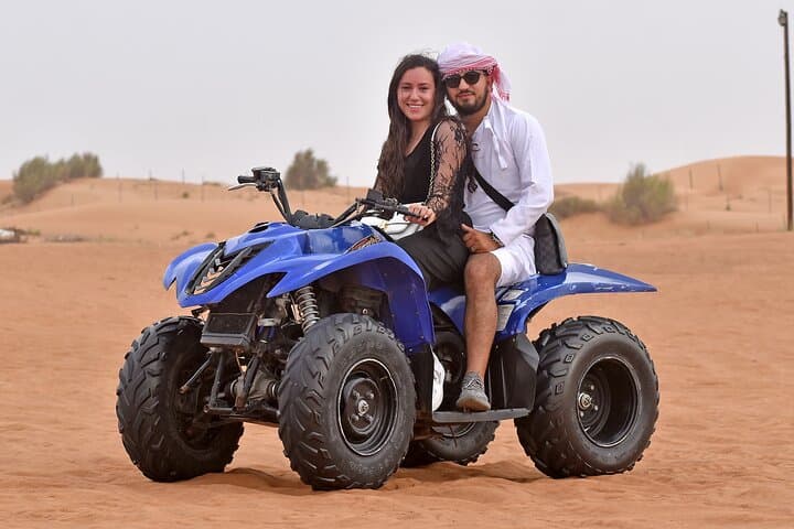 Dubai Red Dunes Desert Safari: Quad Biking, Dune Bashing & VIP BBQ Experience photo 2