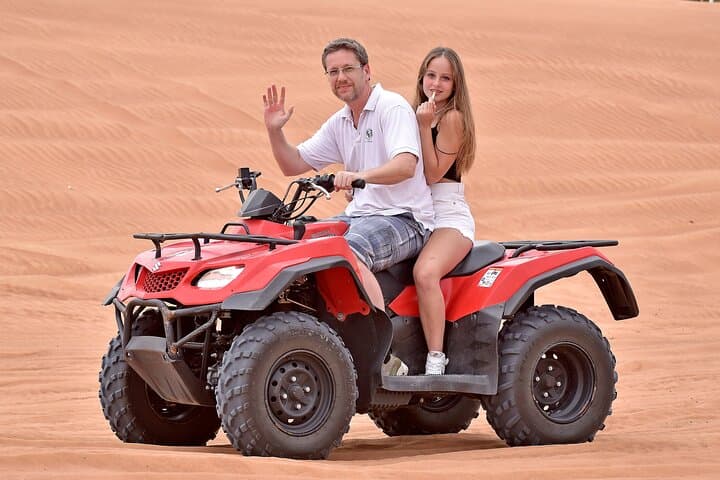 Dubai Red Dunes Desert Safari: Quad Biking, Dune Bashing & VIP BBQ Experience photo 3