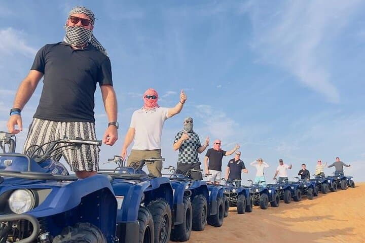 Dubai Red Dunes Desert Safari: Quad Biking, Dune Bashing & VIP BBQ Experience