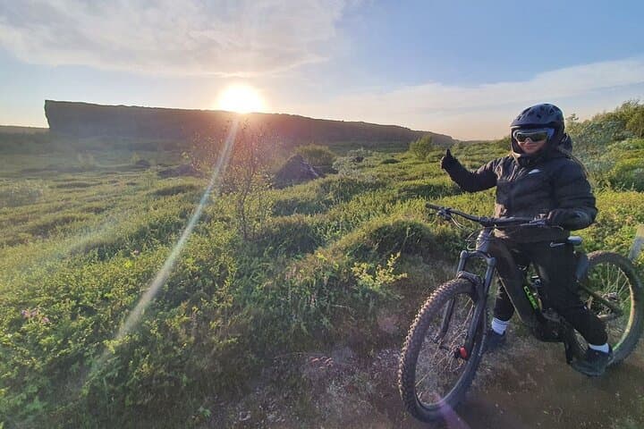 E-Bike Kjarnaskógur and Akureyri: Electric Bike Tour of Forest Trails and Fjord Views