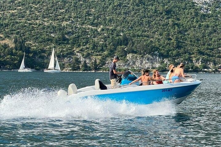 Kotor Speedboat Tour: Blue Cave Swim, Our Lady of the Rocks & Submarine Tunnels photo 3