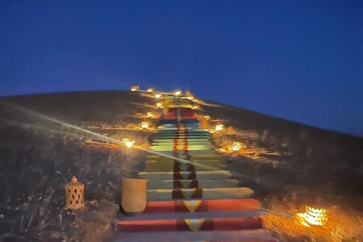 Agafay Desert Sunset: Camel Ride, Dinner & Live Show from Marrakech