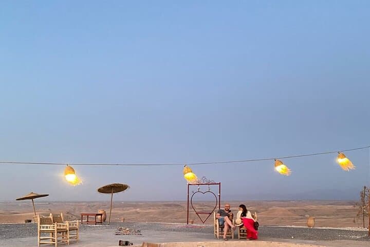 Agafay Desert Sunset: Camel Ride, Dinner & Live Show from Marrakech photo 2