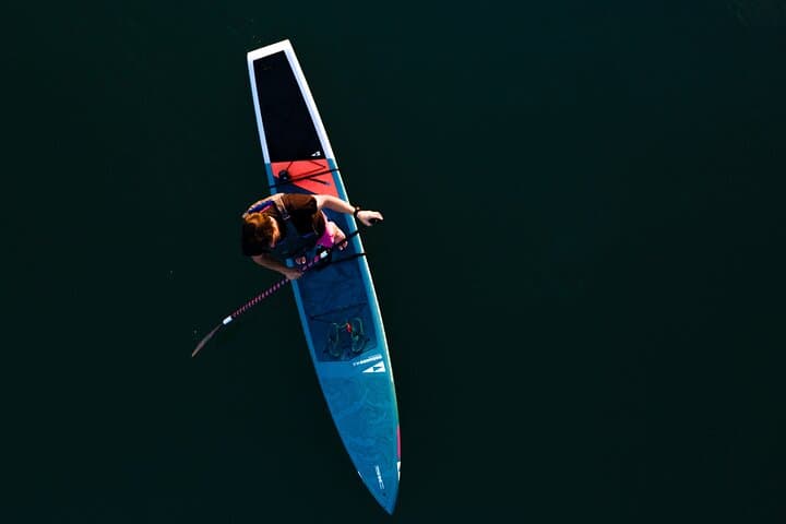 Sunset and Light-Up SUP on Chubetsu Lake near Mt. Asahidake photo 4