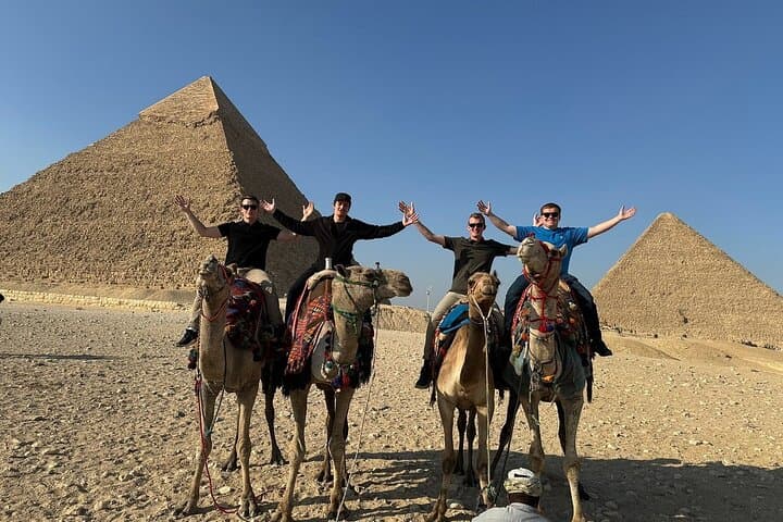 Discover Giza: Pyramids, Sphinx & Camel Ride — Guided Tour with Lunch photo 5