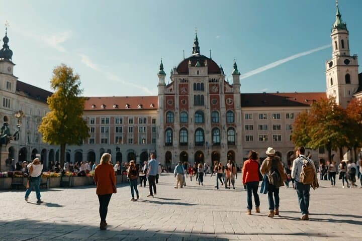 Private Prague to Munich Transfer with 2-Hour Sightseeing Stops
