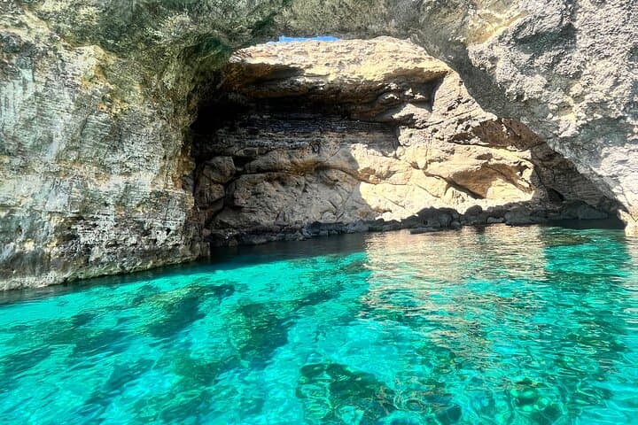 Half-Day Comino Cruise: Blue Lagoon, Crystal Lagoon & Sea Caves from Ċirkewwa photo 6