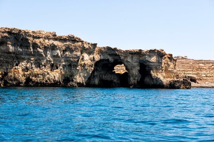 Half-Day Comino Cruise: Blue Lagoon, Crystal Lagoon & Sea Caves from Ċirkewwa photo 4