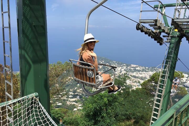 Capri Day Trip from Naples: Chairlift to Monte Solaro & Piazzetta Walk photo 3