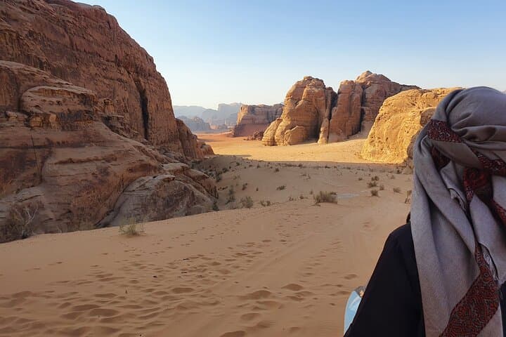 Sunset Jeep Tour Wadi Rum: Half-Day 4WD Adventure & Sandboarding photo 3
