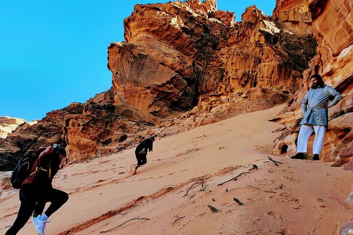 Sunset Jeep Tour Wadi Rum: Half-Day 4WD Adventure & Sandboarding photo 4