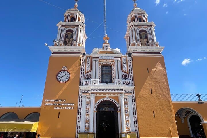 Puebla, Cholula & Tonantzintla Day Tour — Colonial Streets, Pyramid Views & Baroque Churches