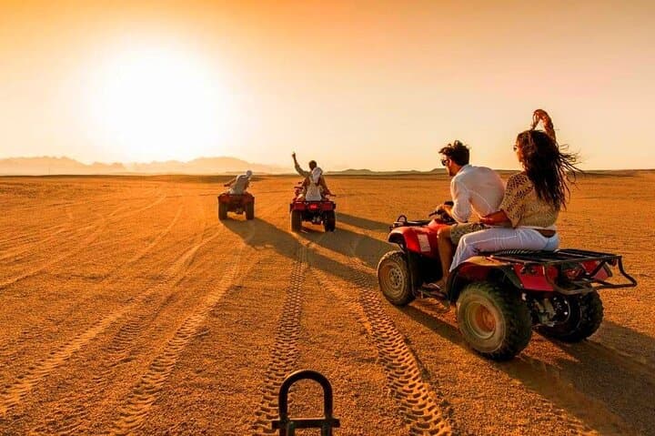 Agafay Desert Sunset Quad-Bike, Camel Ride & Dinner Show from Marrakech photo 2
