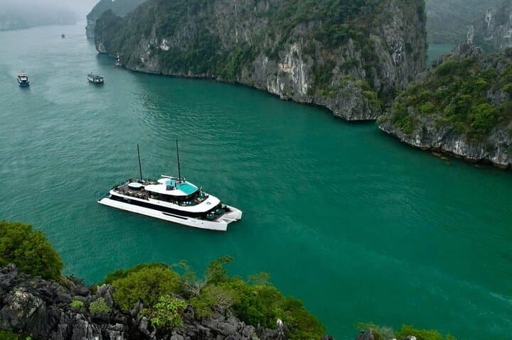 Halong Catamaran Premium Day Cruise — Halong & Lan Ha Bay Full-Day Experience photo 2