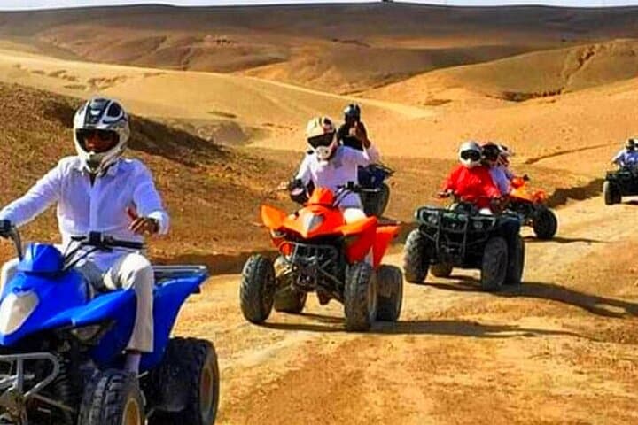 Agafay Desert Sunset Quad-Bike, Camel Ride & Dinner Show from Marrakech photo 6