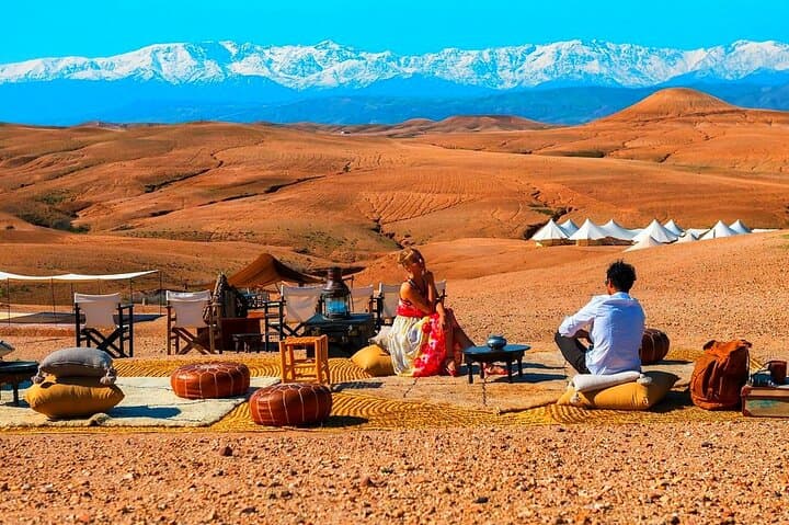Sunset Quad and Dinner Show in Agafay Desert near Marrakech photo 3