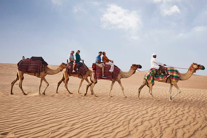Dubai Desert Safari: Dune Bashing, Camel Ride & Live Dinner Show photo 2