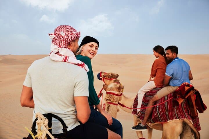 Dubai Desert Safari: Dune Bashing, Camel Ride & Live Dinner Show photo 6