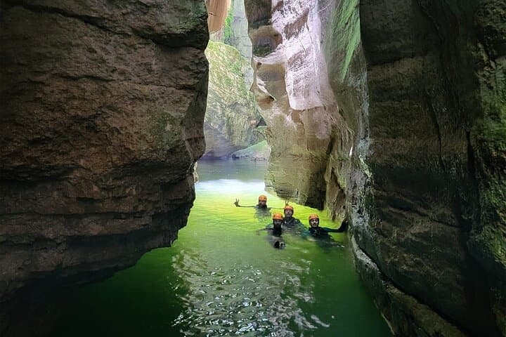 Groin Canyon Canyoning from Chambéry: Guided High-Jump Adventure