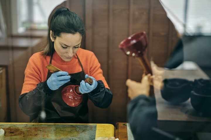 Cycle & Paint: Private Echizen Lacquer Experience in Sabae photo 6