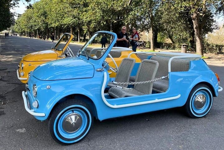 3-Hour Private Vintage Electric Cabrio Tour Through Historic Rome photo 6