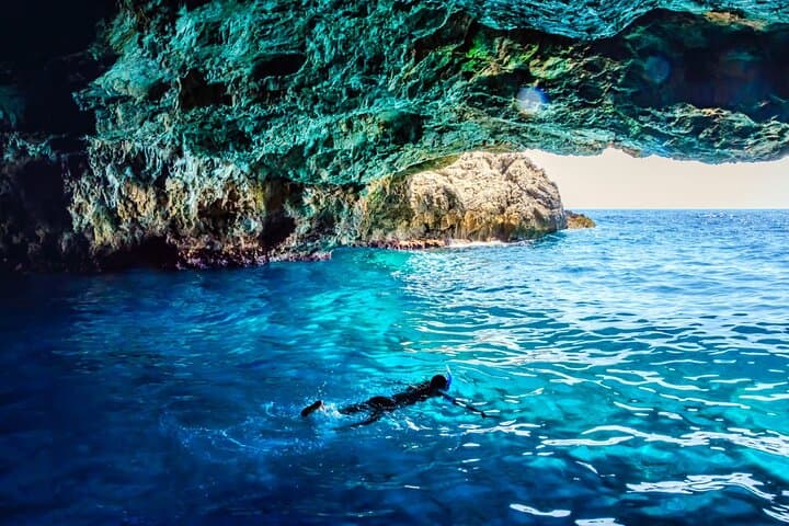 Blue Cave Guided Speedboat Tour — Kotor Bay's Electric Waters photo 2
